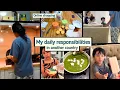 How I manage home, kitchen and family in another country | Online shopping I Spinach pizza