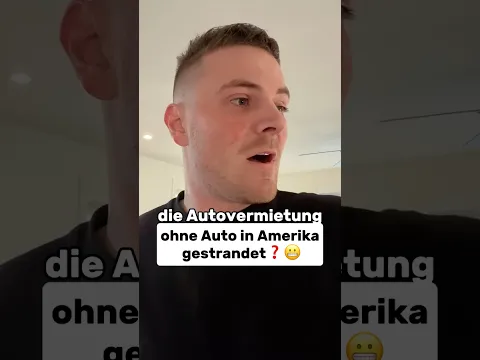 ohne Auto in Amerika gestrandet❓😬