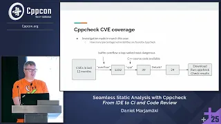Seamless Static Analysis with Cppcheck From IDE to CI and Code Review - Daniel Marjamaki