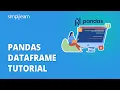 Pandas Dataframe Tutorial Dataframe In Pandas Python Pandas Tutorial Python Basics Simplilearn