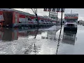 U-Haul facility on Marginal Way in Portland sees flooding
