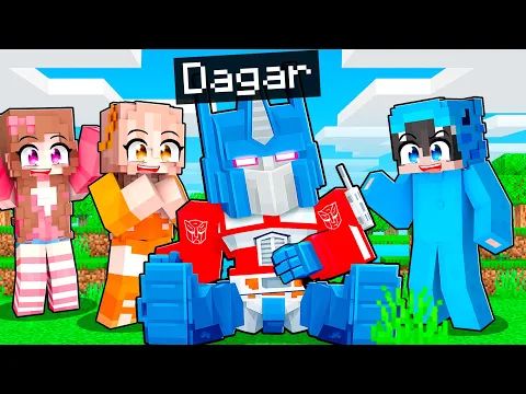 Video Thumbnail: Me Convertí en BEBÉ TRANSFORMER para Trollear a Mis Amigos en Minecraft!