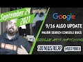 Google Search Update Google Search Console Bugs Google Ads Keyword Matching More