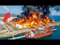Ukraine WAITED for Russia s BIGGEST FUEL DEPOT in Crimea to Fill - Then Blew it Up