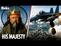 Lagu Moment Trump dumps BROWN SLUDGE on crowd from plane as he mocks ‘No Kings’ protesters with AI video