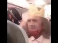 Nice man with a Burger King crown kindly asks for water
