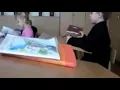 Kid hits head on desk Mario Remix