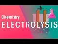 What Is Electrolysis Reactions Chemistry FuseSchool