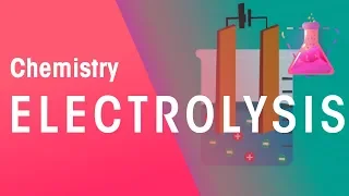 what is electrolysis reactions chemistry fuseschool