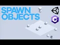Beginner C Unity Tutorial How to Instantiate Prefabs Spawn Objects