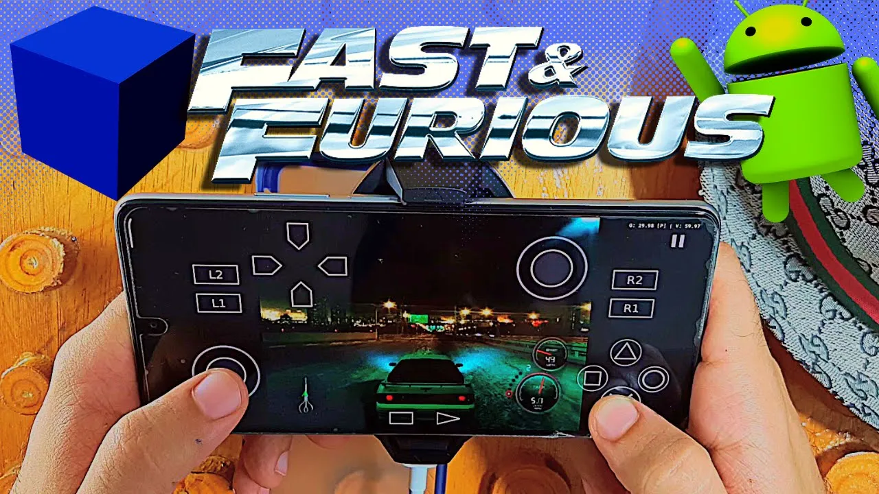 The Fast and the Furious AetherSX2 - PS2 Emulator Android Gameplay - 2022
