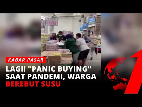 PANIC BUYING Jelang PPKM Darurat Mengakibatkan Kelangkaan dan Kenaikan Harga