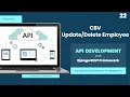 Update and Delete Employee - API Development with Django REST Framework