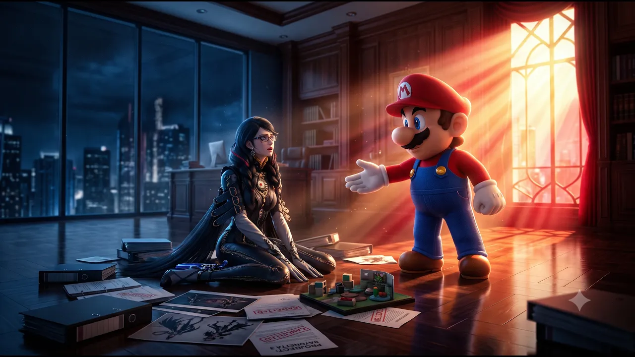 El día que Nintendo SALVÓ a Bayonetta de desaparecer 😱🎮