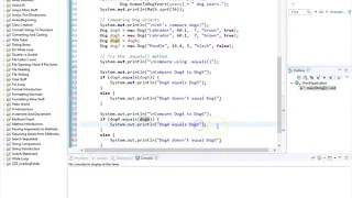 Java 8 2 - Creating equals method