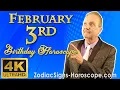 February 3 Zodiac Horoscope and Birt ay Personality February 3rd Birt ay Personality Analysis