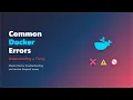 Troubleshooting Common Docker Errors A Beginner s Guide