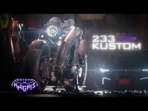 Gotham Knights - 233 Kustom Batcycle Pre-Order Trailer