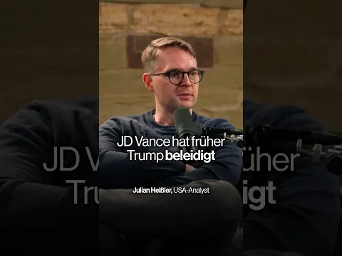 JD Vance hat früher Trump beleidigt - Julian Heißler, USA-Analyst