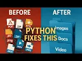 Stop Doing This Manually Clean Your Messy Folder with Python