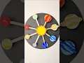 Solar system School project for kids