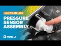 GE Dishwasher Pressure Sensor Assembly Replacement H2O Error FTD Error Code Part WD21X25468