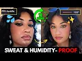 Sweat Humidity Proof Makeup Tutorial That Lasts 12 Hours in 103 Heat Brown Skin