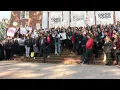 University of Lynchburg students hold walkout