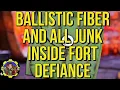 Fallout 76 Ballistic Fiber scrap all junk at Fort Defiance