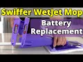 Changing Batteries on a Swiffer WetJet Mop - Quick Tutorial