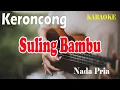 Download Lagu SULING BAMBU KERONCONG ll KARAOKE KERONCONG ll THE MUPPET ll NADA PRIA BES=DO