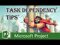 MS Project 4 Ways to Create Task Dependencies Fast