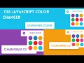 Epic Color Changer with HTML CSS and JavaScript Web Development Tutorial