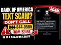 Bank of America 844-844-0585 Text Scam Don t Call This Number 22498 SMS Explained