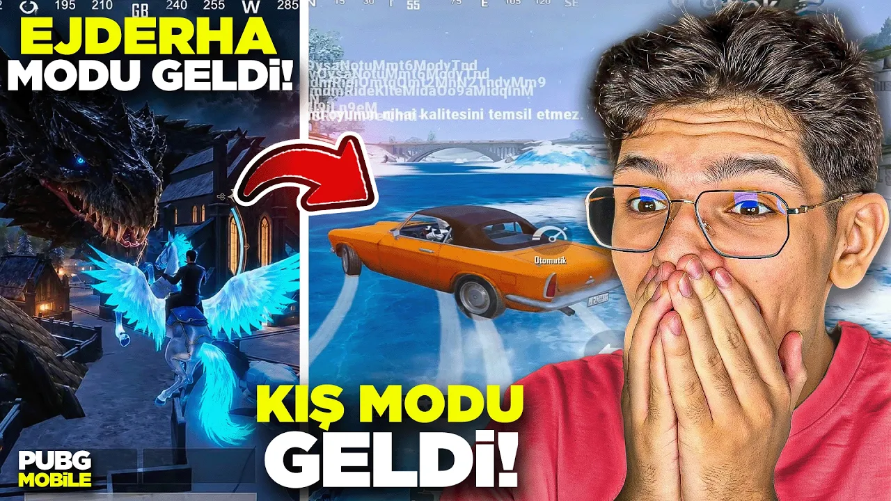 OHA YENİ EJDERHA MODU GELİYOR! YENİ MOD ÇOK İYİ - PUBG MOBİLE