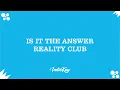 Download Lagu Is It The Answer - Reality Club (Lyrics Video)