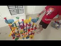 Marble Genius Marble Run Track - 200-Piece Multicolor Space Theme