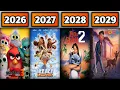ALL UPCOMING ANIMATED SEQUELS 2026 2029
