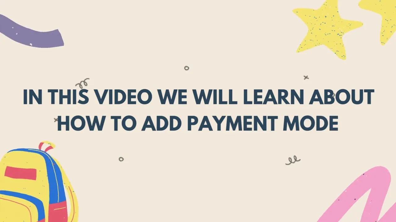 Payment Mode Settings