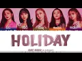 Download Lagu SECRET NUMBER (시크릿넘버) – 'HOLIDAY' Lyrics [Color Coded_Han_Rom_Eng]