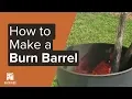 How to Make a Burn Barrel Step by Step Backyardscape