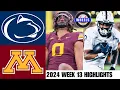 Penn State vs Minnesota Great Game Full Game Highlights 2024 College Football Highlights