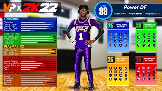 NBA 2K22 - MAKE THE BEST BUILD MUST WATCH NEXT GEN CURRENT GEN PLAYER BUILD TIPS