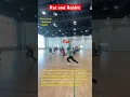 Rat and Rabbit fun activity to develop reaction skills and speed