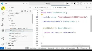 Get Data from API in Angular using JSON Server Emran Code Box