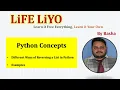 Reversing a List List Reverse in Python