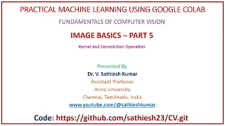 Fundamentals of Computer Vision - Part 5