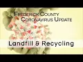Landfill Recycling Coronavirus Update March 18