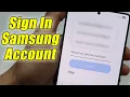 How to Sign In Samsung Account on Samsung Phone Step-by-Step Guide
