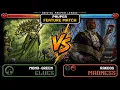 Mono-Green Elves vs Rakdos Madness MTG Paper Pauper Gameplay